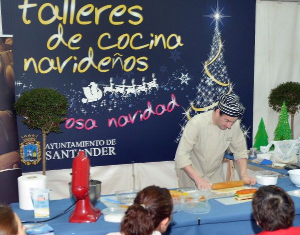 Taller cocina navideña Santander