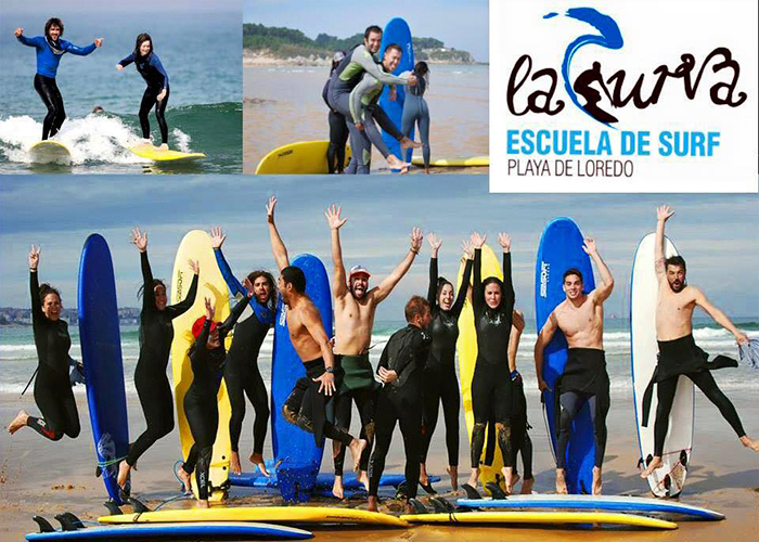 Escuela de Surf La Curva en Semana Santa