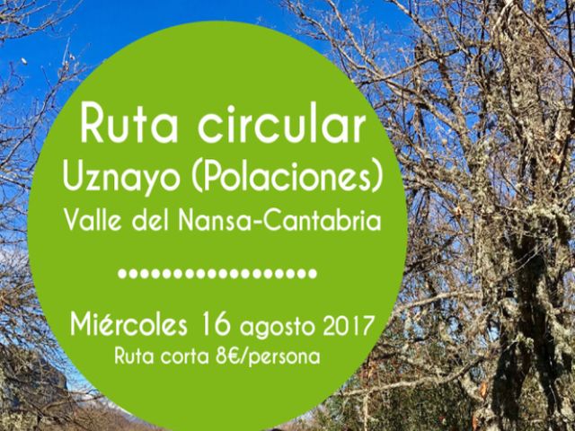Ruta circular Uznayo Polaciones Cantabria
