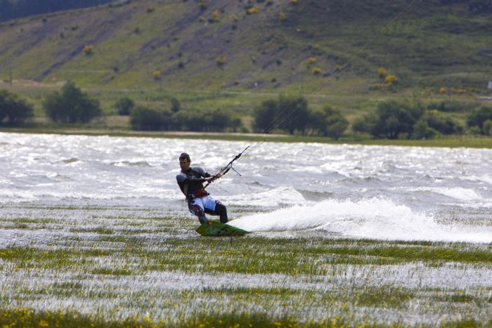 Deportes en el Pantano del Ebro